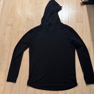 Cuts Clothing Black Long Sleeve Hoodie